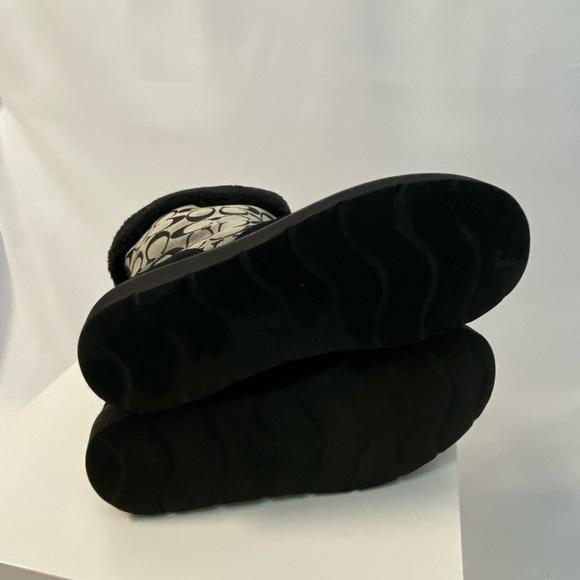 Coach Pull on Canvas Boots - Picture 4 of 9